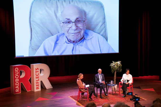 Daniel Kahneman | Radboud Reflects | Radboud Universiteit