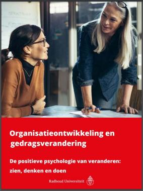 brochure organisatieontwikkeling en gedragsverandering radboud universiteit